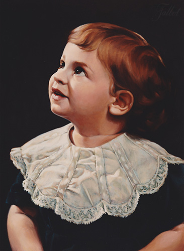 Oil Portrait of Donny Meyer, by Susan Talbot-Elliott