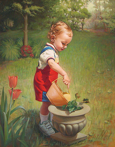 Little Gardener, by Susan Talbot-Elliott